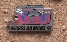 Pin's sport automobile 24