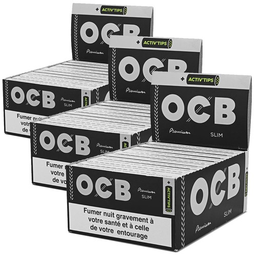 Feuilles rouler ocb slim - feuilles,