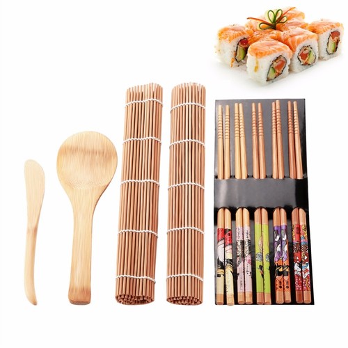 Ensemble pour sushis bambou - pour,