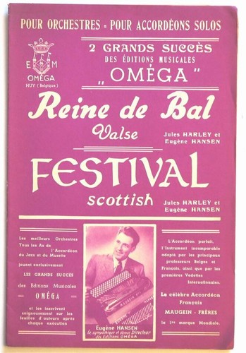 Partition vintage sheet music