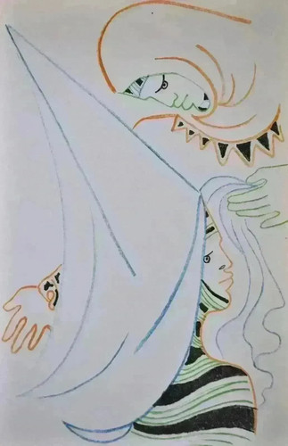 Jean cocteau lithographie - jean,