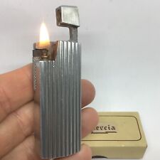 Briquet ancien essence Quercia Commodore - EN BOITE - vintage lighter