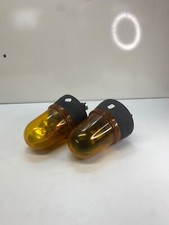 Lot de 2 gyrophares orange