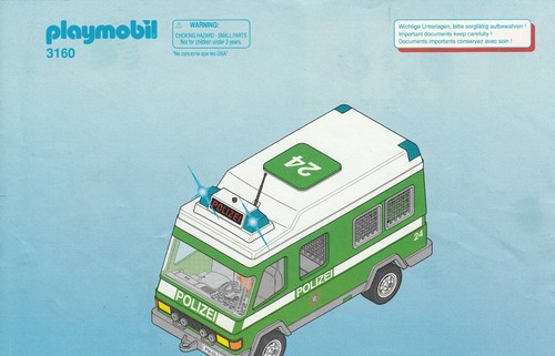 Notice playmobil 3160 - 3160, camion