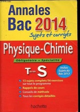 Annales Bac 2014 Terminale S