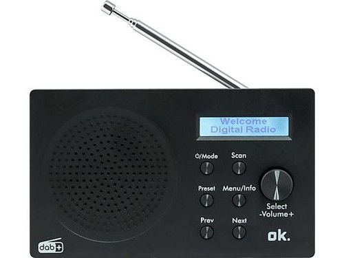 Radio numérique portable - ok.,