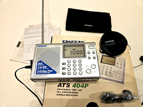 Radio portable sangean - portable, ats-404