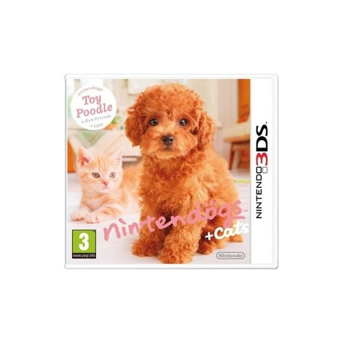 Nintendogs cats caniche toy - caniche,