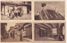 Lot de 4 Cartes postales