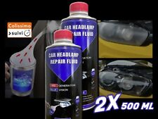 Recharge 2X 500ml pour Kit de Rénovation Phares Optiques Feux par polymérisation