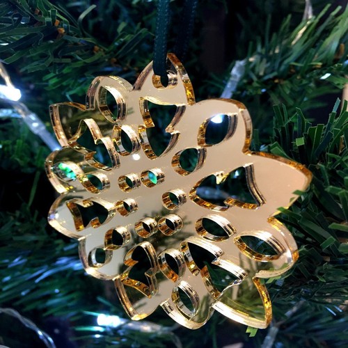 Moelleux flocon neige sapin - de,