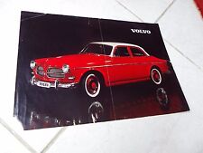 Volvo 121 122S catalogue brochure dépliant prospekt commercial sales prospectus