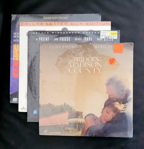 Lot films laserdiscs - lot, ntsc