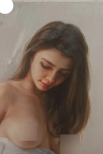 Portrait originale fille nue