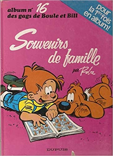 Livre boule bill souvenirs - livre,