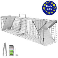 Piège Animaux Humaine Animal Vivant Piège 102x20x27cm Cage Fouine Martre Petigi