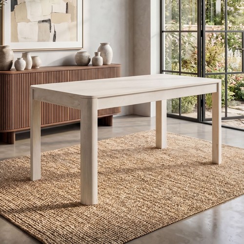Table salle manger bois - de,