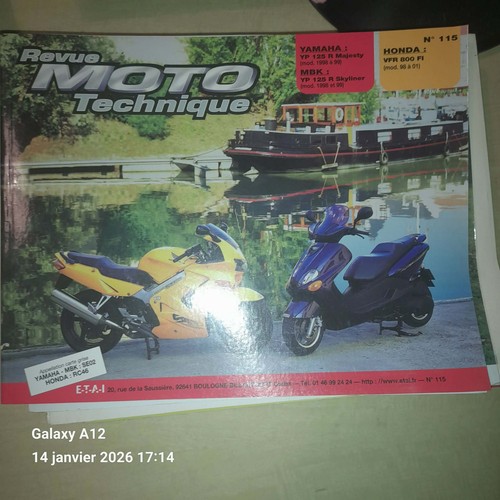 Rtm 115 yamaha - rtm, majesty