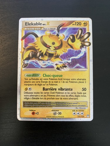 Carte pokémon elekable niv - carte,
