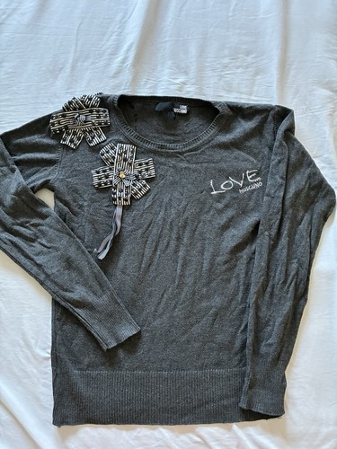 Love moschino pull femme - femme, gris