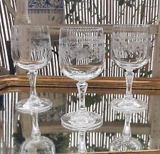 Cristal d'Arques Matignon 3 verres à vin 18 cl (Lot5)