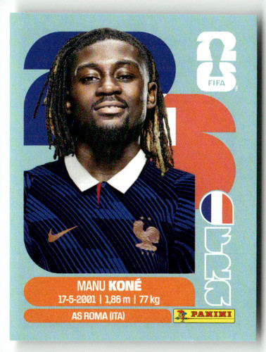 Panini 2026 coupe monde - 2026, du