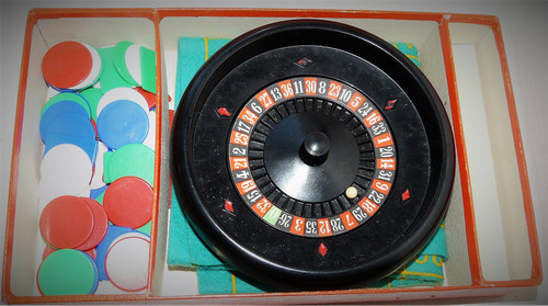 Jeu roulette miniature - de, vers