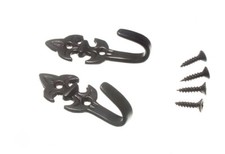 100 X Supports De Rideau Fleur