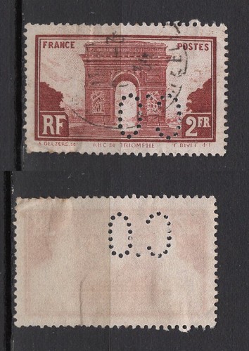 Timbre france 1929 258 arc - france,