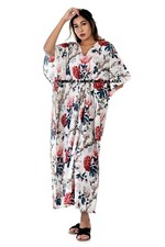 Robe Kimono Longue En Coton