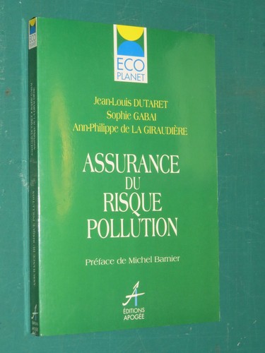 Assurance risque pollution - du,
