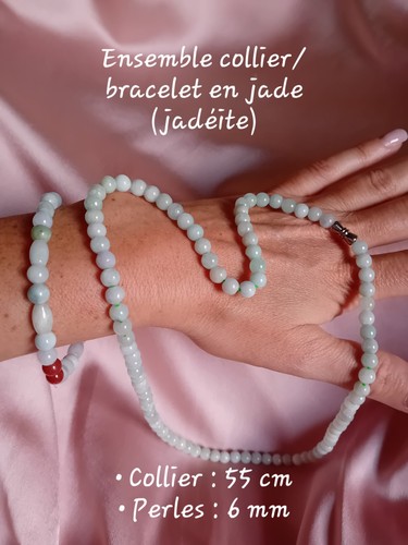Ensemble collier bracelet en - collier,