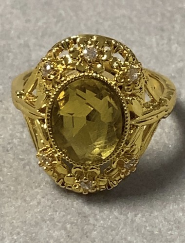 Bague plaqué bijou fantaisie