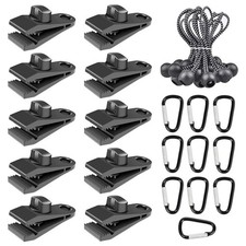 30 Pièces Clip de Tente Clips
