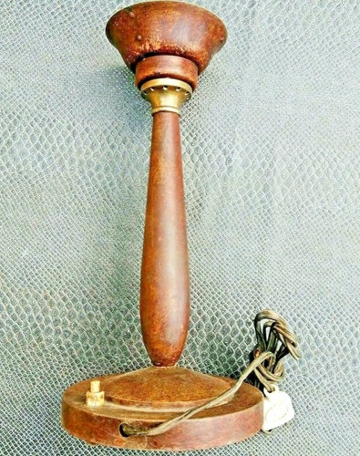 Ancien pied lampe art - pied, de