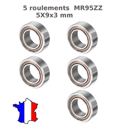 Mr95zz 5x9x3mm roulement - 5, x
