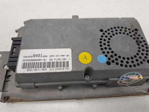 Ecran gps peugeot 607 - peugeot, phase