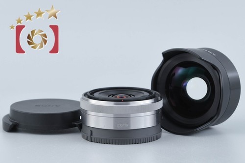 Sony 16mm sel16f28 - e, f/2.8