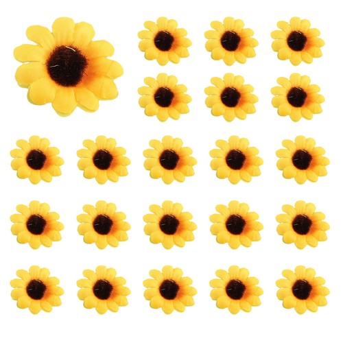 Pièces têtes tournesol - 50, de
