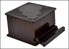 RARE BEAUTIFUL VINTAGE ART DECO BAKELITE CIGARETTE ROLLING MACHINE / BOX