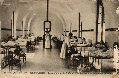 Cpa ile oléron sanatorium - ile-d'olÉron,