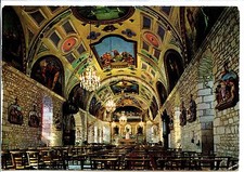 CP 50 MANCHE - Montfarville - Eglise - Fresques de G. Fouace