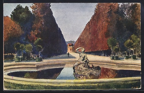 Carte postale artiste - carte,