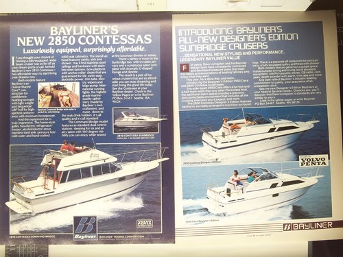 1984 two advertisement lot - advertisement,