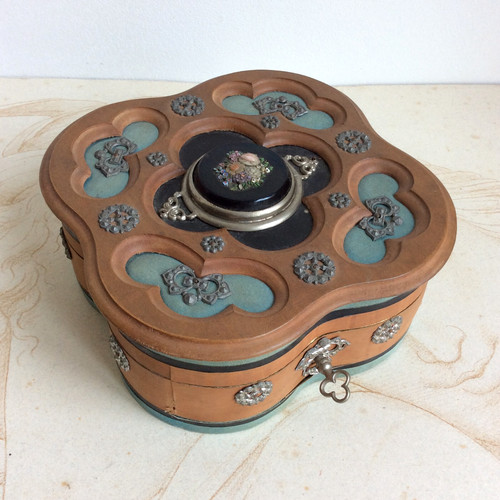 Ancien coffret chocolats - ancien, à