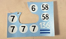 1:43 Decals Ferrari 250 GTO Le