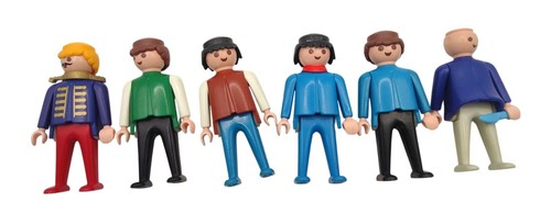 Vintage playmobil figures lot - vintage,