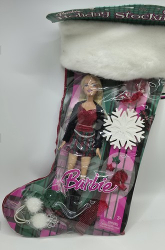 Barbie doll holiday stocking - holiday,
