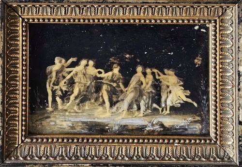 Miniature peinture ronde - peinture, de