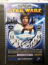 TICKET GRATTAGE SAGA STAR WARS, LUKE SKYWALKER, CINEMA, VF collection TTB B